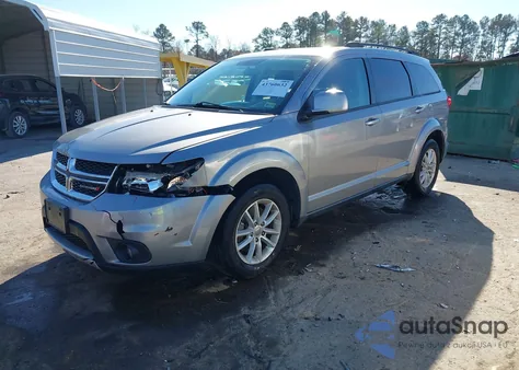 2016 Dodge Journey Sxt z USA, uszkodzony, nr VIN 3C4PDCBB5GT177997